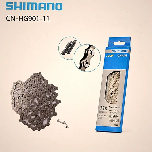 Shimano CN-HG901 11-Speed Chain Dura-Ace XT Road MTB E-Bike 116L Quick Link