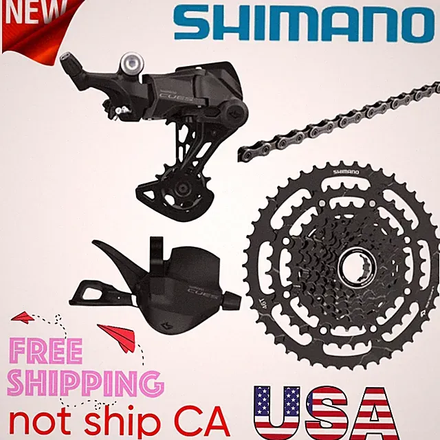 Shimano CUES U4000 MTB 9-Speed Group Set Free Shipping