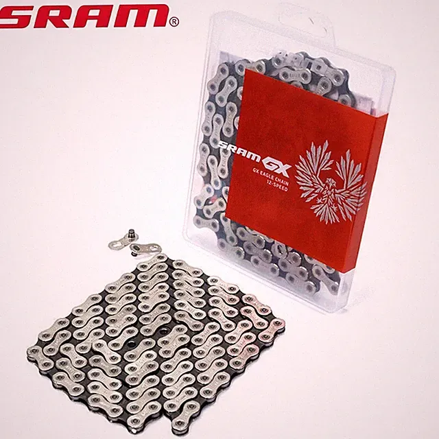 SRAM GX Eagle 12 Speed Chain 126 Links With Premium PowerLock MTB E-Bike